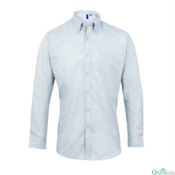 bluish white school shirts manufacturer in USA