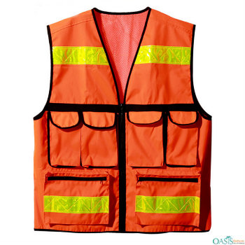 Bright Orange Neon Jacket Manufacturer