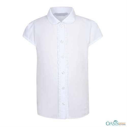 Classic White School Blouse Manufacturer