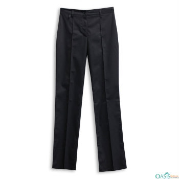 crisp black trousers for nurses distributor in USA