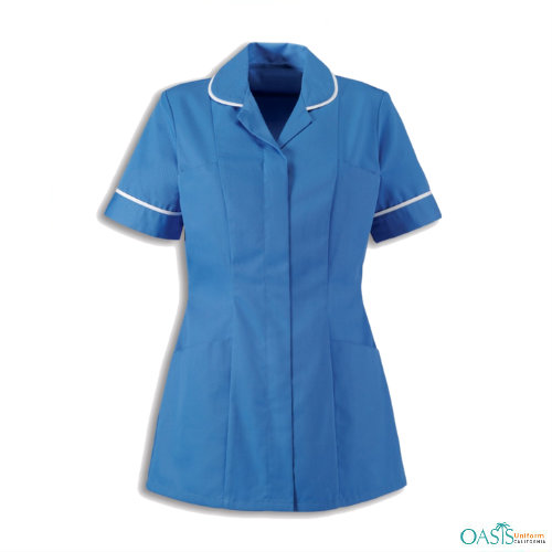 Dressy Blue Nurses Shirt Manufacturer