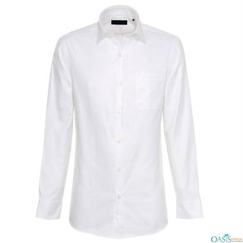 Milky White School Uniforms Shirts