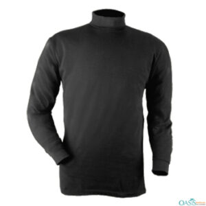 Black Fitted Turtleneck Top for Firemen - Uniform Wholesaler & Suppliers