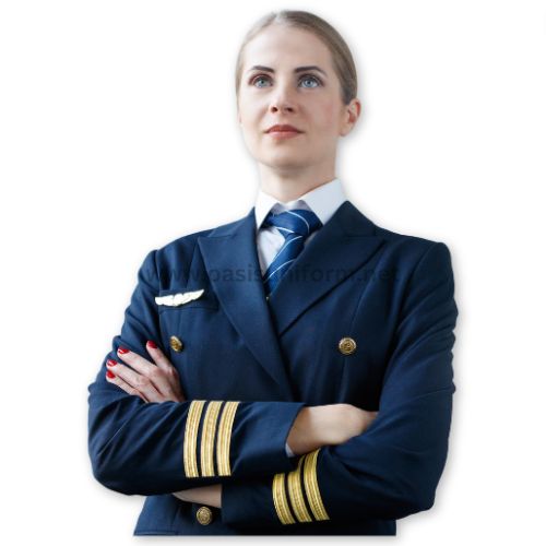 Navy Blue Pilot Coat Supplier