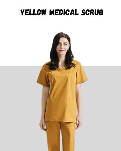 Yellow Medical Scrub yellow medical scrub manufacturer