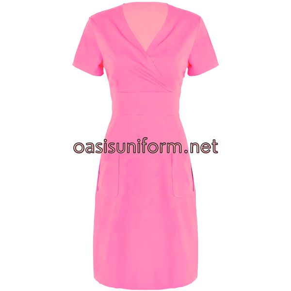 pink nurse dress wholesale