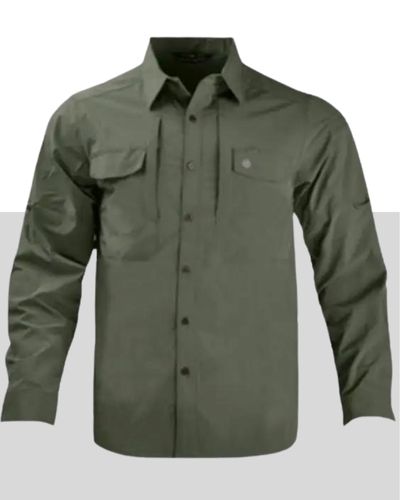 striking dark green security shirt wholesale