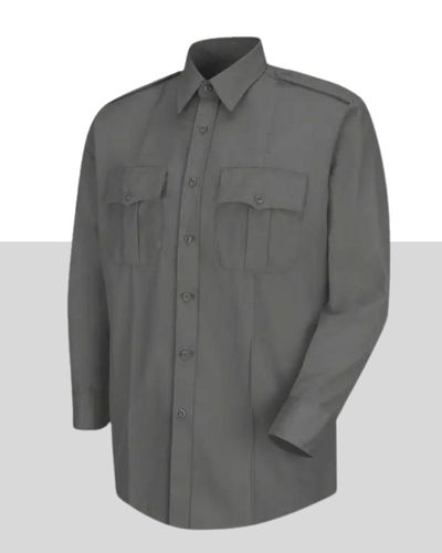 suave gray security shirt supplier